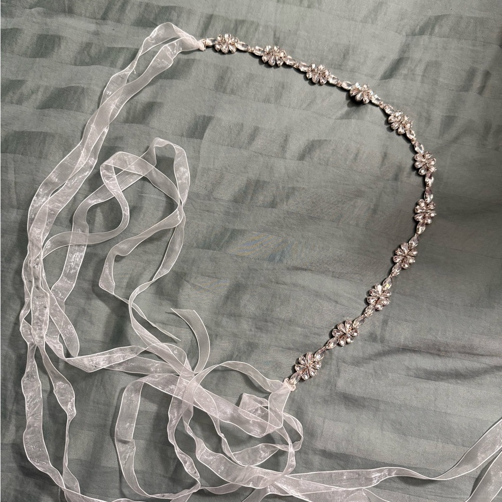 Bridal Floral Sash/Belt